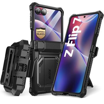 Capa Híbrida Supcase i-Blason Armorbox para Samsung Galaxy Z Flip7 - Preto