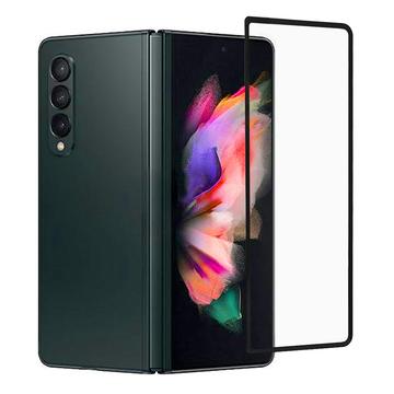 Protetor de Ecrã com Cobertura Total Rurihai para Samsung Galaxy Z Fold3 5G - Borda Preta