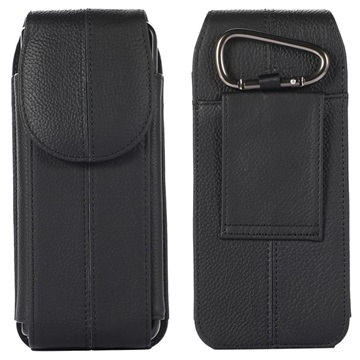 Bolsa de Pele Vertical Holster para Samsung Galaxy Z Fold3 5G