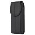 Bolsa de Pele Vertical Holster para Samsung Galaxy Z Fold3 5G