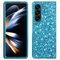 Capa Híbrida Glitter Series para Samsung Galaxy Z Fold6 - Azul