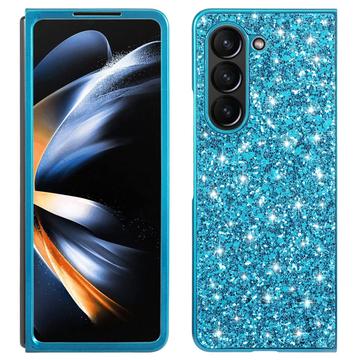 Capa Híbrida Glitter Series para Samsung Galaxy Z Fold6 - Azul