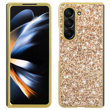 Capa Híbrida Glitter Series para Samsung Galaxy Z Fold6 - Dourado