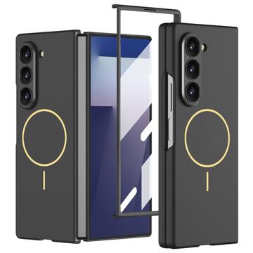 Capa magnética fina GKK para Samsung Galaxy Z Fold7 com proteção de ecrã em vidro temperado