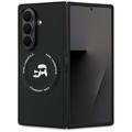 Capa magnética Samsung Galaxy Z Fold7 Karl Lagerfeld Karl and Choupette Heads - Preto