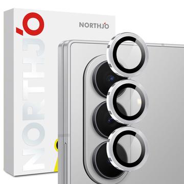Conjunto de proteção da lente da câmara Samsung Galaxy Z Fold7 Northjo - Prata