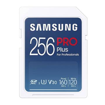 Cartão de memória Samsung Pro Plus 2021 Full Size SDXC MB-SD256KB/WW - 256GB