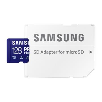 Cartão de memória microSDXC Samsung Pro Plus com adaptador SD MB-MD128SA/EU - 128 GB
