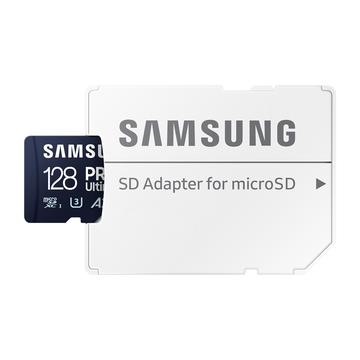 Cartão de memória Samsung Pro Ultimate MicroSDXC com adaptador SD MB-MY128SA/WW - 128GB