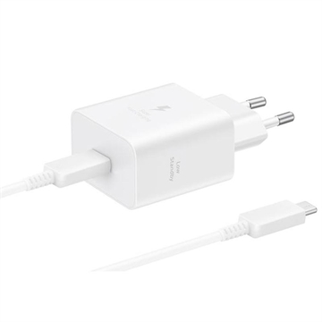 Adaptador de Alimentação USB-C Samsung Super Fast EP-T4511XWEGEU - 45W - Branco