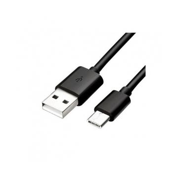 Cabo USB-A / USB-C Samsung GP-TOU021RFABW - 25W, 1,5m - A granel - Preto