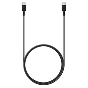 Cabo Samsung USB-C / USB-C EP-DX310JBE - 3A, 1.8m - A granel - Preto