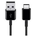 Cabo de dados USB / USB-C Samsung EP-DW720CBE - 1.5m - A granel - Preto
