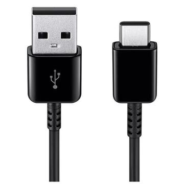Cabo de dados USB / USB-C Samsung EP-DW720CBE - 1.5m - A granel - Preto