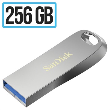Pen USB SanDisk Cruzer Ultra Luxe - SDCZ74-256G-G46 - 256GB