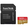 Cartão de Memória MicroSDXC SanDisk Extreme Plus UHS-I SDSQXBZ-064G-GN6MA