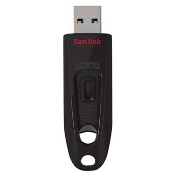 Pen USB SanDisk SDCZ48-016G-U46 Cruzer Ultra - USB 3.0 - 16GB