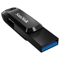 Flash Drive SanDisk Ultra Dual Drive Go USB Tipo-C - SDDDC3-064G-G46 - 64GB