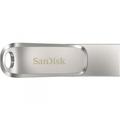 Unidade flash USB tipo C SanDisk Ultra Dual Drive Luxe SDDDC4-128G-G46 - 128GB