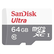Cartão de memória SanDisk Ultra microSDXC SDSQUNR-064G-GN3MN