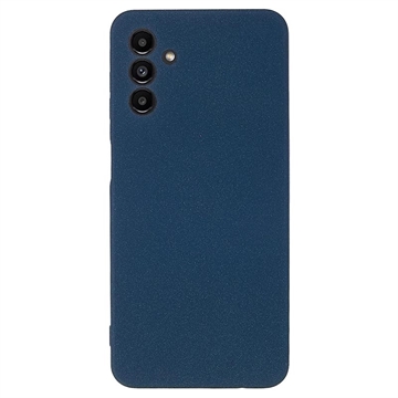 Capa de TPU Sandstone Series para Samsung Galaxy A04s/A13 5G - Azul Escuro
