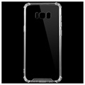 Capa Híbrida Resistente a Riscos para Samsung Galaxy S8+ - Transparente