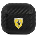 Bolsa com Porta-Chaves Scuderia Ferrari Carbon para AirPods 3 - Preto