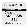 Bateria de óxido de prata Seizaiken 394 SR936SW - 1.55V