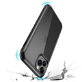 Capa Híbrida Shine&Protect 360 para iPhone 11 Pro - Preto / Transparente