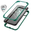 Capa Híbrida Shine&Protect 360 para iPhone 11 Pro Max - Verde / Transparente