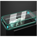 Capa Híbrida Shine&Protect 360 para iPhone 11 Pro Max - Verde / Transparente