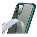 Capa Híbrida Shine&Protect 360 para iPhone 11 Pro Max - Verde / Transparente