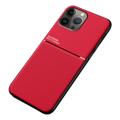 Capa Híbrida IQS Design para iPhone 14 Pro Max - Vermelho
