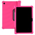 Capa em Silicone Resistente a Choques para Lenovo Yoga Tab 11 - Cor-de-Rosa Forte
