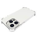 Capa de TPU Resistente a Choques para iPhone 14 Pro - Transparente