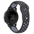 Bracelete em Silicone para Samsung Galaxy Watch Active – Preto / Cinzento