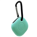 Capa de Silicone com Porta-Chaves para Samsung Galaxy SmartTag - Verde