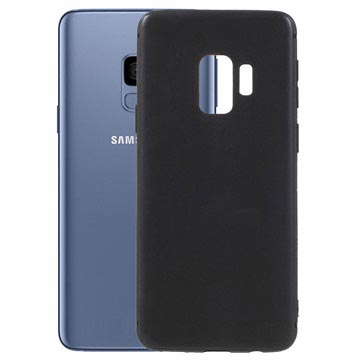 Capa em Silicone Flexível para Samsung Galaxy S9 - Preto