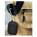Capa em Silicone com Porta-Chaves A060 para AirPods 3 - Preto