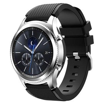 Bracelete Desportiva Em Silicone Samsung Gear S3 Silicone – Preto