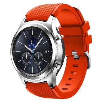 Bracelete Desportiva Em Silicone Samsung Gear S3 Silicone - Laranja