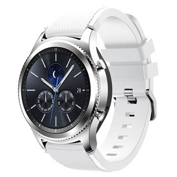 Bracelete Desportiva Em Silicone Samsung Gear S3 Silicone - Branco