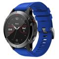 Bracelete em Silicone - Garmin Fenix 6 GPS/6 Pro GPS/5/5 Plus - Azul