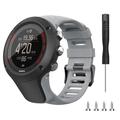 Bracelete de silicone para Suunto Ambit3 Peak/Sport/Vertical - Cinzento