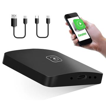 Caixa inteligente AI / Adaptador sem fios CarPlay e Android Auto