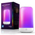 Candeeiro de cabeceira com toque inteligente Luz nocturna colorida regulável por Bluetooth Candeeiro de mesa com música para exterior