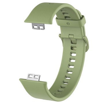 Bracelete em Silicone Suave Huawei Watch Fit - Verde