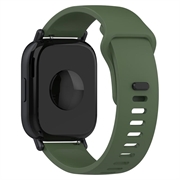 Bracelete em Silicone Suave Xiaomi Redmi Watch 5 Active - Verde Escuro