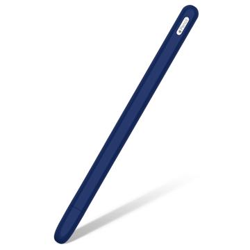 Capa em Silicone Anti-Slip para Apple Pencil (2nd Generation) - Azul Escuro