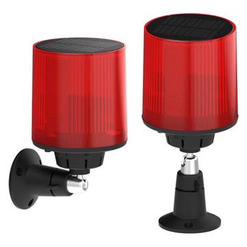 Luz de alarme com alimentação solar N911L - 129dB Repelente de animais e intrusos